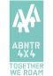Preview: 2 Stück große "ABNTR4X4" Aufkleber für Fahrzeugtüren "türkis"